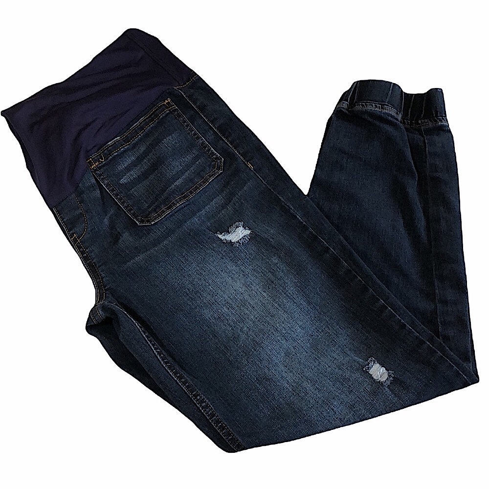 PinkBlush Maternity trendy Jeans size Large